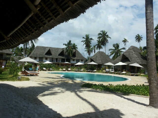 Am Ende unser Tour gönnen wir uns noch etwas Luxus im Pongwe Bay Resort.